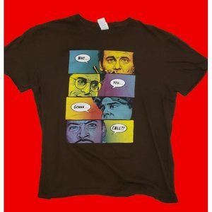 Ghostbusters Who You Gonna Call Movie Comic Book Men's Large T-shirt